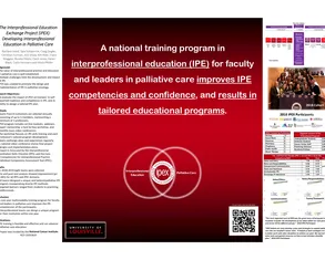 The Interprofessional Educational Exchange Project (iPEX): Developing Interprofessional Education in Palliative Care Across the Nation - Poster Image