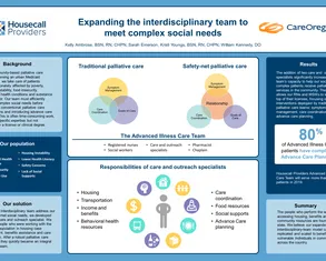 Expanding the Interdisciplinary Team to Address Complex Social Needs - Poster Image