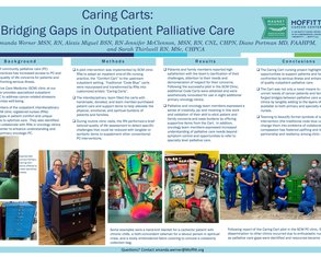 Caring Carts:  Bridging Gaps in Outpatient Palliative Care - Poster Image