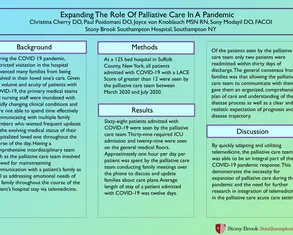 Expanding The Role Of Palliative Care In A Pandemic - Poster Image
