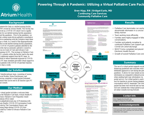 Powering Through A Pandemic: Utilizing a Virtual Palliative Care Packet - Poster Image