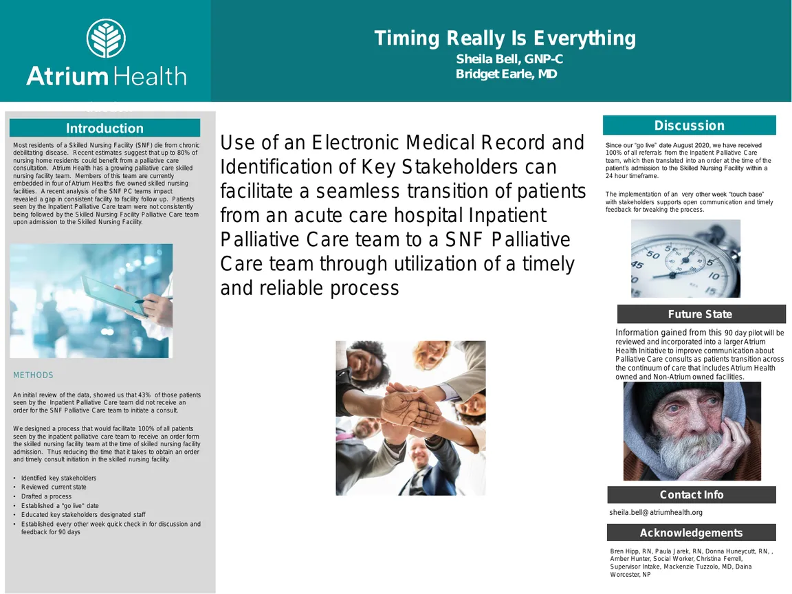 Timing Really Is Everything - Poster Image