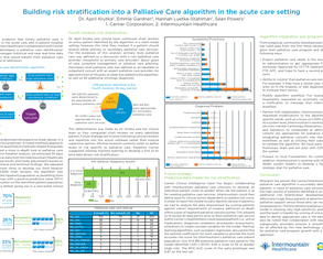 Using Data to Risk Stratify a Palliative Care Population - Poster Image