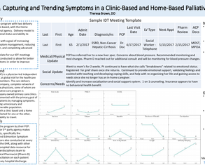 Symptom Management in a Palliative Care Program - Poster Image