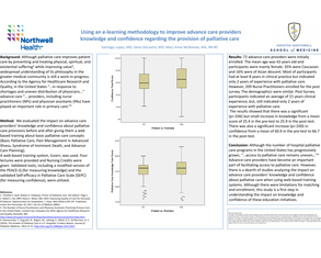 Using an E-Learning Methodology to Improve Advance Care Providers' Knowledge and Confidence Regarding the Provision of Palliative Care - Poster Image