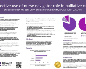 Effective Use of Nurse Navigator Role in Palliative Care - Poster Image