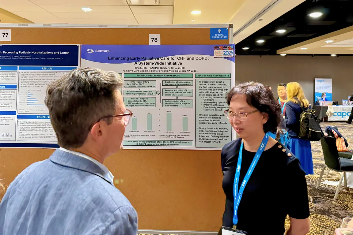 Poster at CAPC National Seminar 2025 - Enhancing Early Palliative Care for CHF and COPDA System-Wide Initiative