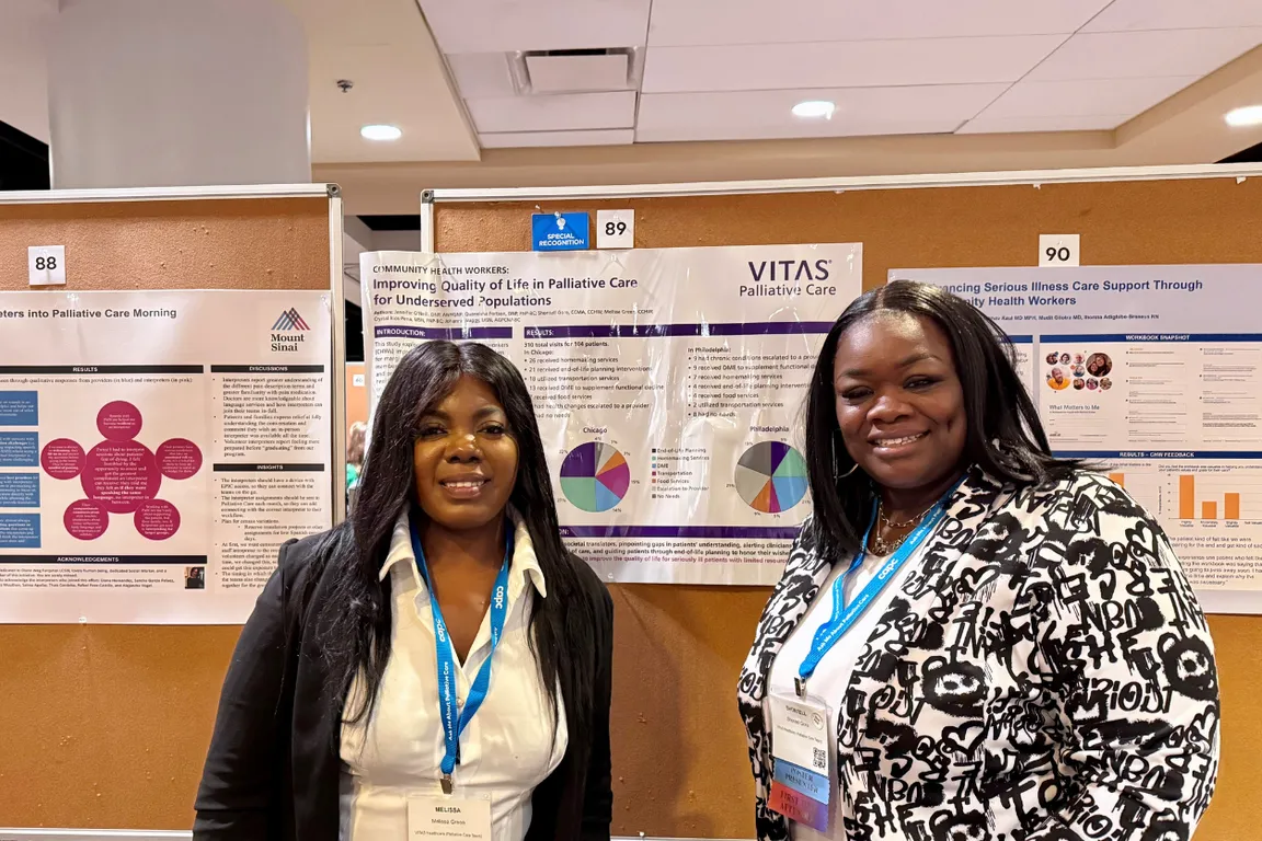 Poster at CAPC National Seminar 2025 - Improving Quality of Life in Palliative Care for Underserved Populations