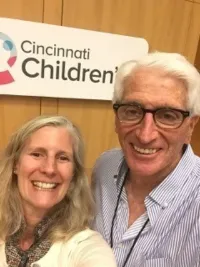Photo of Rebecca Kirch and Jim Block