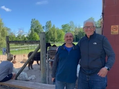 Photo of a Tom Gualtieri-Reed and Jim Block