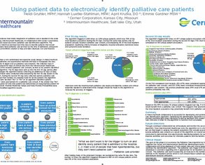 Using Patient Data to Electronically Identify PC Patients - Poster Image