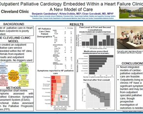 Outpatient Palliative Cardiology Embedded Within a Heart Failure Clinic: A New Model of Care - Poster Image