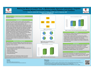 Making the Most of Limited Time: A Multimodality Approach Integrating a Targeted Computer-Based Curriculum During a Short Palliative Care Rotation - Poster Image